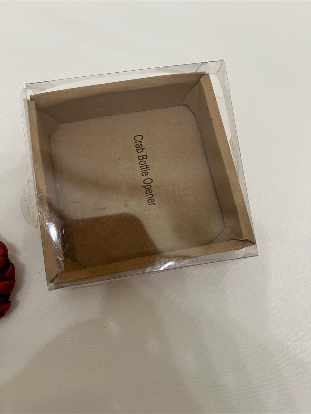 NWT Red Costal Crab Resin Bottle Opener Realistic Crab Shape - Picture 8 of 8